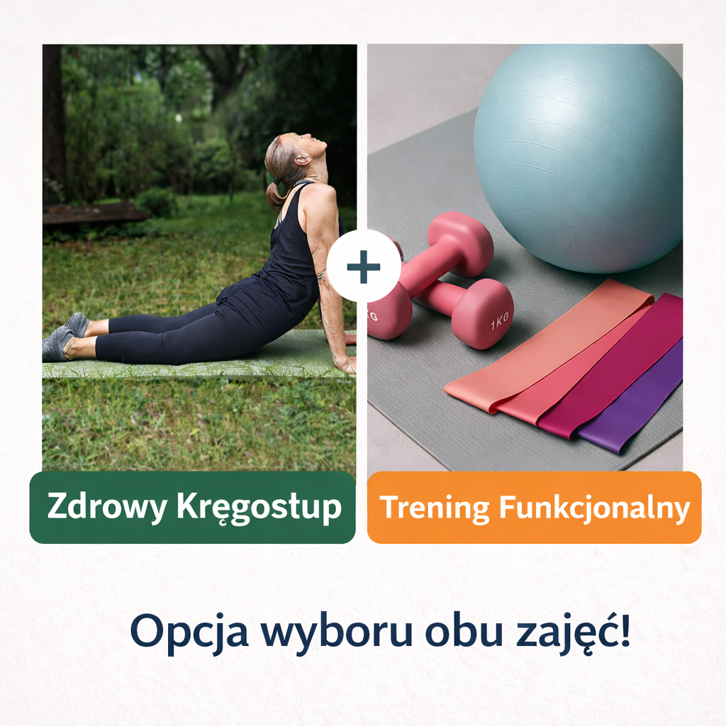 Zdrowy kręgosłup + Trening Funkcjonalny MARZEC